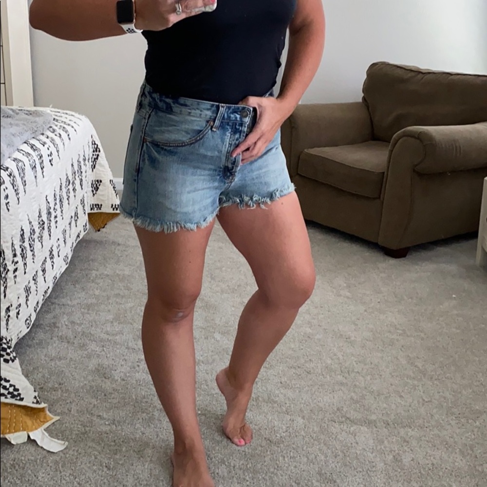 Free People Jean Shorts